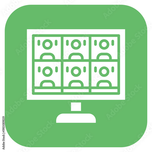 Virtual Team Room Icon Style