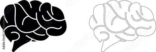 Human Internal Organ Anatomy Line Icon Set. Liver, Tooth, Brain, Stomach, Heart, Lung, Urinary System, Bone, Skin layer, Intestine Linear Pictogram. Healthcare Sign. Isolated Vector Illustration.