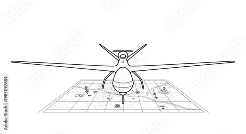 Drone on a Map: Aerial Surveillance and Reconnaissance Technology