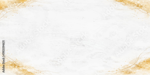 Antique wheat ears rest on a vintage brown parchment texture with a grunge floral border and aged paper design for a retro scrapbook illustration