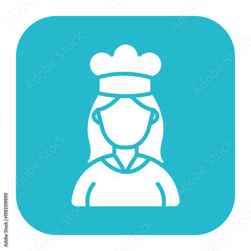 Chef Female Icon