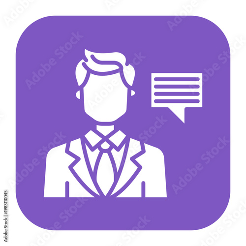 Consultant Male Icon