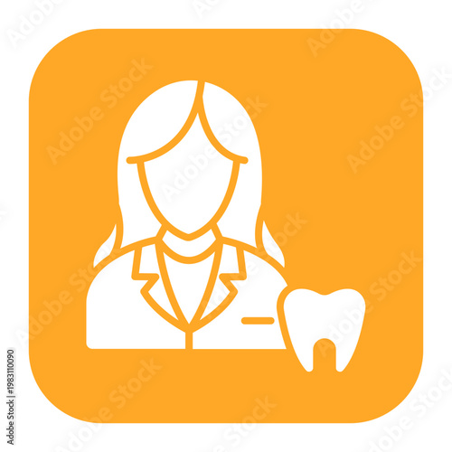 Dentist Female Icon