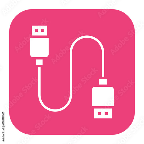 Usb Cable Icon