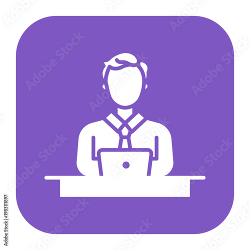 Office Worker Icon