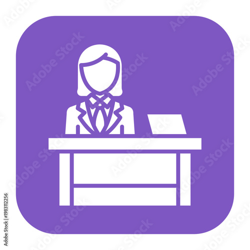 Receptionist Icon