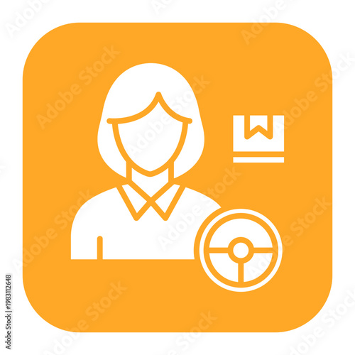 Delivery Driver Icon