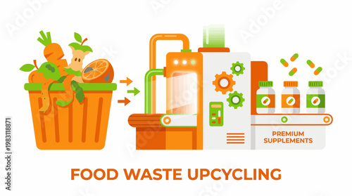 Transforming food waste into premium supplements with advanced industrial processing technology