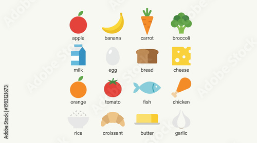 Food items on a table setting.