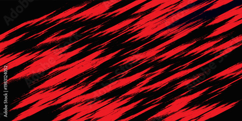 black red dragon decal brush fire volcano lava sakura Asia Japan anime style illustration sporty background banner style illustration. sport.modern