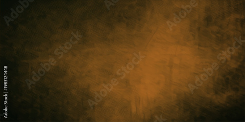 An aged brown parchment paper texture with a weathered grunge effect creates a dark vintage backdrop on a worn antique wall surface