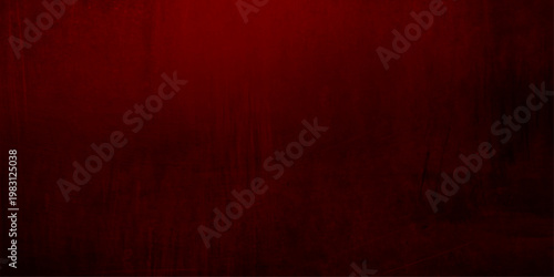 Aged red wooden board texture with a dark grunge pattern and vintage rough surface material provides a weathered backdrop design for an old wood wall background