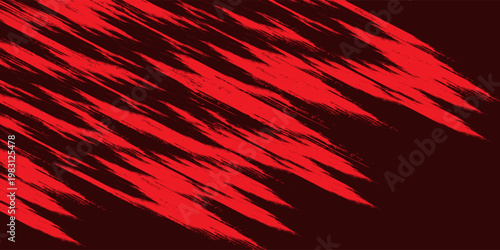 black red dragon decal brush fire volcano lava sakura Asia Japan anime style illustration sporty background banner style illustration. modern