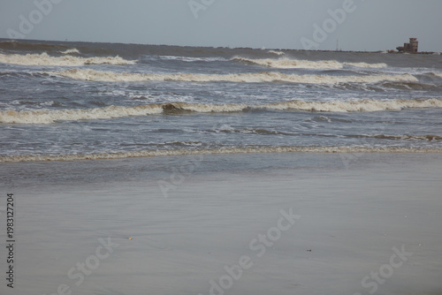 The Sea on a Cloudy Day