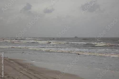 The Sea on a Cloudy Day