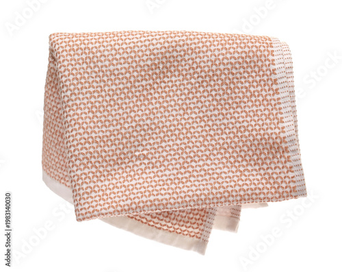 Fotografie New cloth hanging, isolated on white background, clipping path