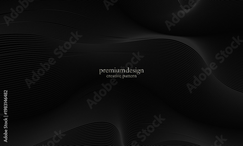 Tableau sur toile Abstract cover design set