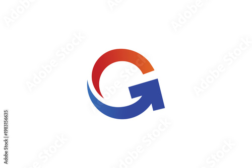 Letter g grow Grow up logo icon