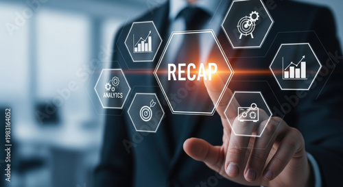 Recap Concept Digital Touchscreen Summary Review Highlights Main Points Key Takeaways Analysis Overview Presentation Information Technology