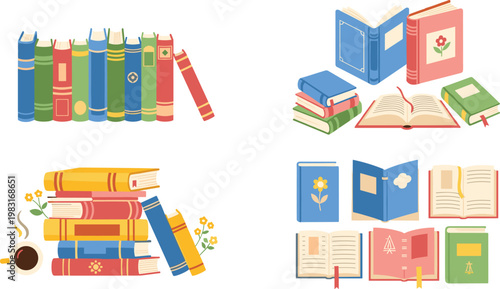 Lottery and Prize Winning Icon Set with Tickets Gift Box Coins Jackpot Symbols and Reward Elements Flat Vector Illustration Collection