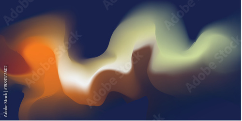 Abstract Vertical Panel Background Set with Fluid Colorful Gradients.eps