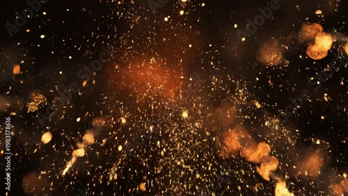 Wallpaper Mural Bright explosion with sparks for commercial backgrounds, digital design, and advertising Torontodigital.ca