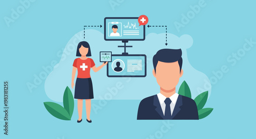 Digital Healthcare System for Efficient Patient Data Management and Electronic Medical Records Across Connected Platforms