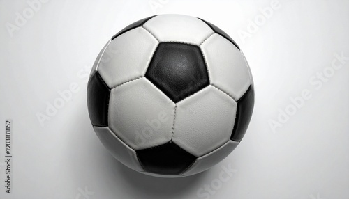 soccer ball on white background