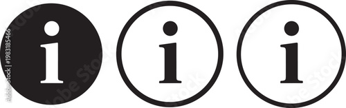 Three information in black and white information black and white