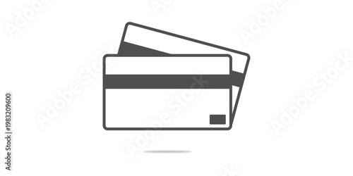 Credit card icon vector payment sign.Credit card icon vector,Credit card icon in trendy flat style isolated on white background Credit card icon web.