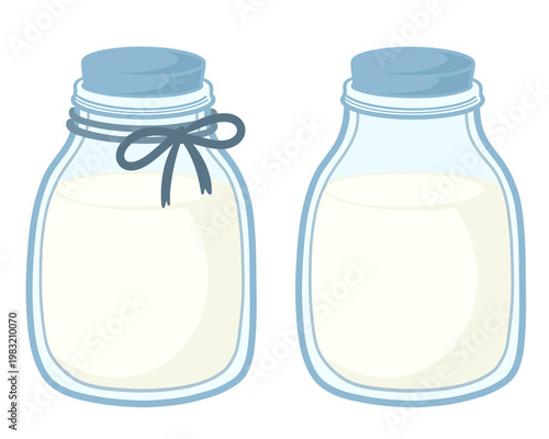 bottle of milk illustrations 