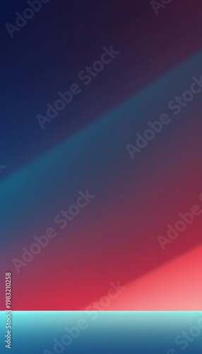 Modern Red Blue Gradient Abstract Background