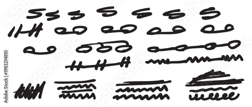 Vintage vector illustration collection of assorted spice set decorative elements with ornamental frames and borders