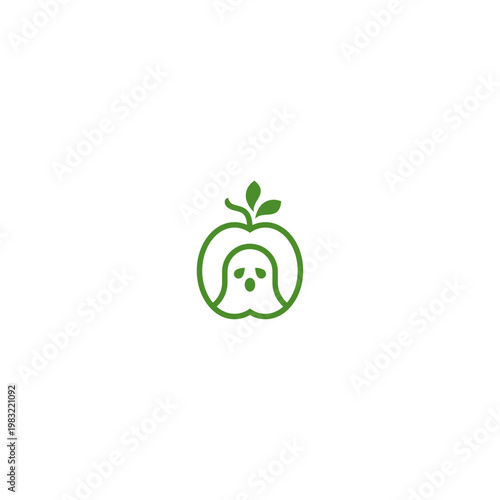 Ghost in the Apple, logo design.