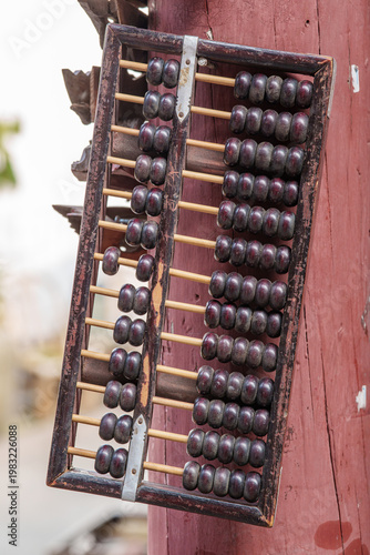 Bild auf Leinwand Abacus