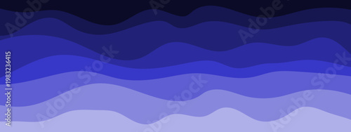 Abstract wavy gradient layers background