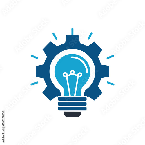 Technological Innovation and Creative Ideas Vector Illustration