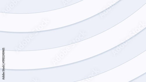 Abstract White Circular Ridges Background 4K Seamless Loop