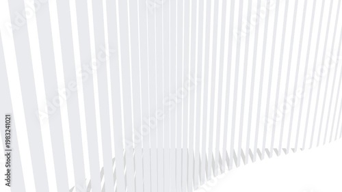 Abstract Waving White Panels Corporate Background 4K Seamless Loop