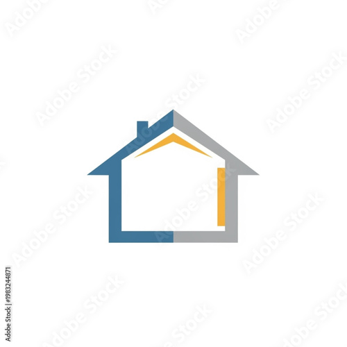 House Icon Simple Modern Design Element.