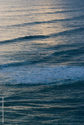 Light reflecting off sets of waves