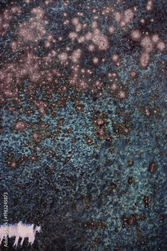 Weathered metal surface