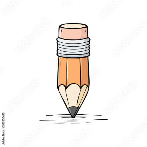 Sharp Pencil Drawing Lines and Creating Ideas