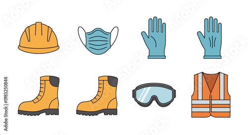 Personal Protective Equipment for Construction Workers.