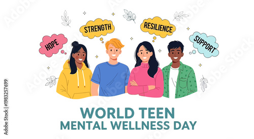 Teenagers Supporting Mental Wellness Together.