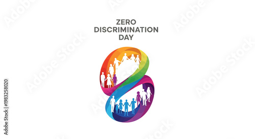 Zero Discrimination Day Awareness Symbol 1.