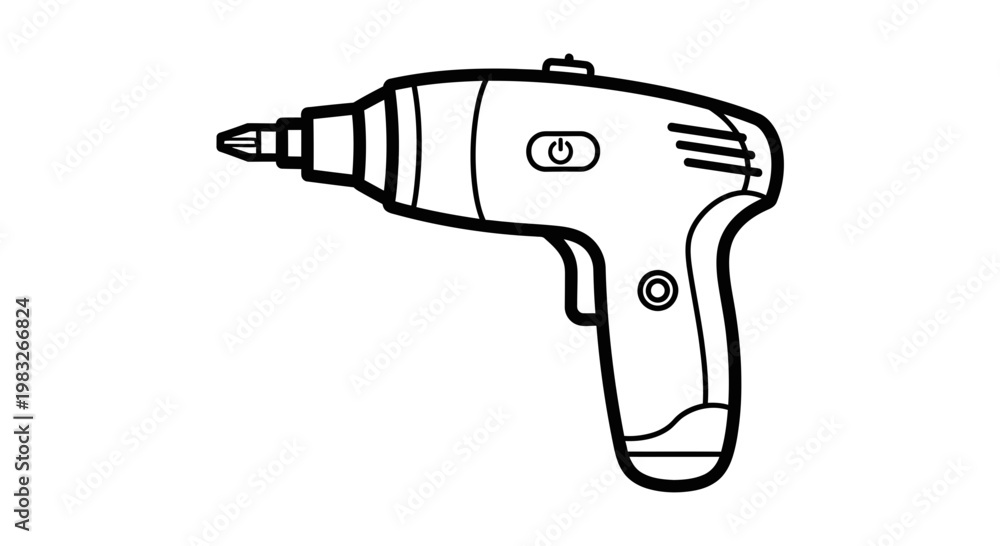 Fototapeta premium gun isolated on white