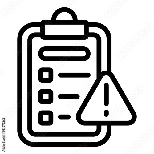 Cuadro en lienzo guidelines icon vector