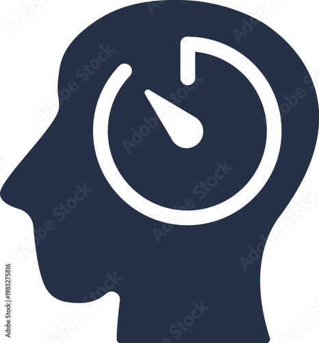 Watch, time icon, symbol. Vector