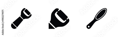 Tool icons: wrench, adjustable wrench, nail file silhouettes